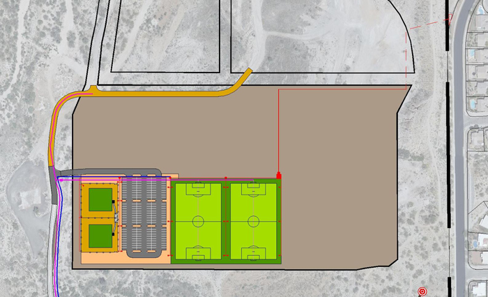 Naranja Park map